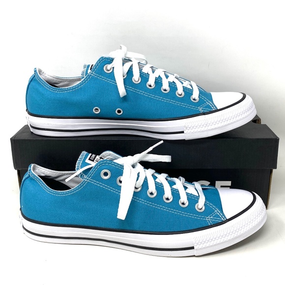 Converse Chuck Taylor All Star OX Low Top Canvas Blue Men Size Sneakers A06170C - Picture 3 of 10